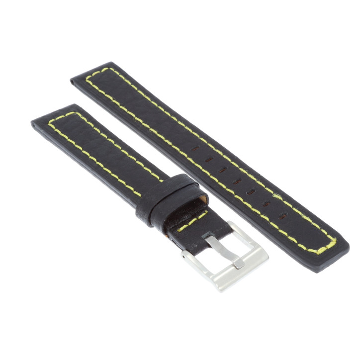 PASEK DO ZEGARKA 18 mm DILOY 362.18.1.10 CZARNY