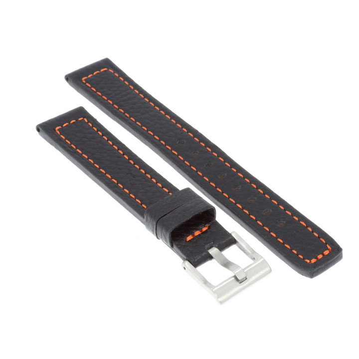 PASEK DO ZEGARKA 18 mm DILOY 362.18.1.12 CZARNY