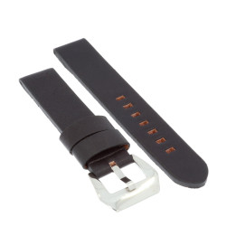 PASEK DO ZEGARKA 18 mm DILOY 383.18.1 CZARNY