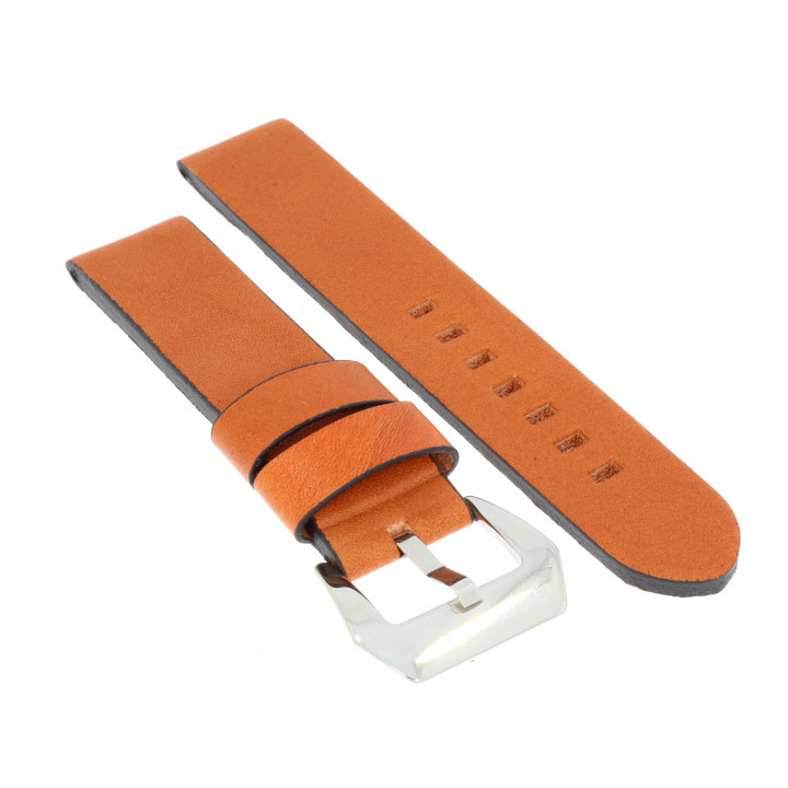 PASEK DO ZEGARKA 20 mm DILOY 383.20.3 BRĄZOWY