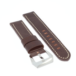 PASEK DO ZEGARKA 20 mm DILOY 384.20.2 BRĄZOWY