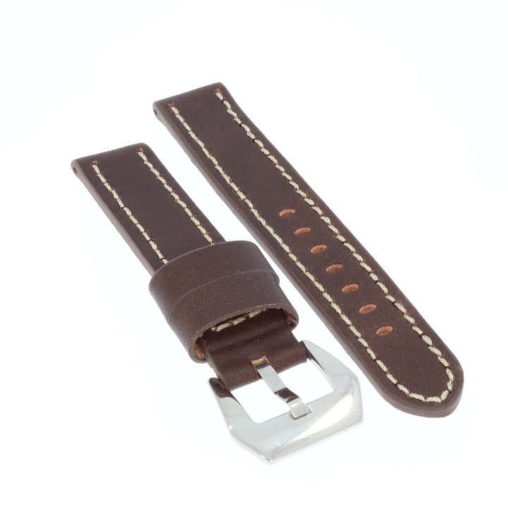 PASEK DO ZEGARKA 18 mm DILOY 384.18.2 BRĄZOWY