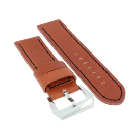PASEK DO ZEGARKA 24 mm DILOY 384.24.8.1 BRĄZOWY