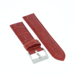 PASEK DO ZEGARKA 22 mm DILOY 368.22.8 BRĄZOWY