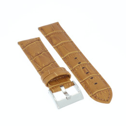 PASEK DO ZEGARKA 22 mm DILOY 368.22.9 BRĄZOWY