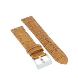 PASEK DO ZEGARKA 20 mm DILOY 368.20.9 BRĄZOWY