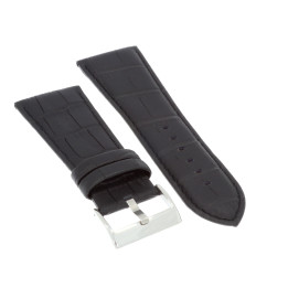 PASEK DO ZEGARKA 30 mm DILOY 368EA.30.1 CZARNY