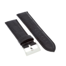 PASEK DO ZEGARKA 24 mm DILOY 368EA.24.1 CZARNY