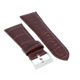 PASEK DO ZEGARKA 30 mm DILOY 368EA.30.2 BRĄZOWY