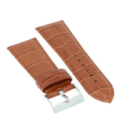 PASEK DO ZEGARKA 30 mm DILOY 368EA.30.3 BRĄZOWY
