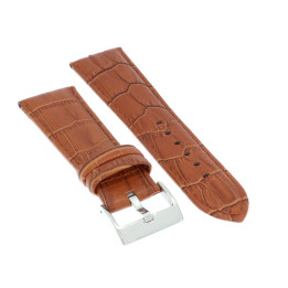 PASEK DO ZEGARKA 26 mm DILOY 368EA.26.3 BRĄZOWY
