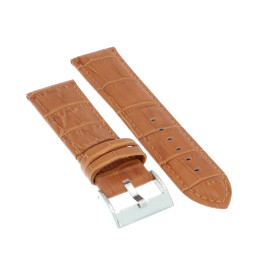 PASEK DO ZEGARKA 24 mm DILOY 368EA.24.3 BRĄZOWY