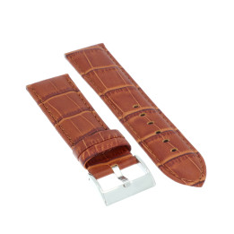 PASEK DO ZEGARKA 24 mm DILOY 368EA.24.3 (1) BRĄZOWY