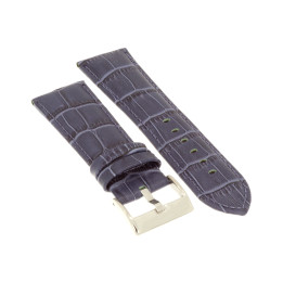 PASEK DO ZEGARKA 26 mm DILOY 368EA.26.5 GRANATOWY