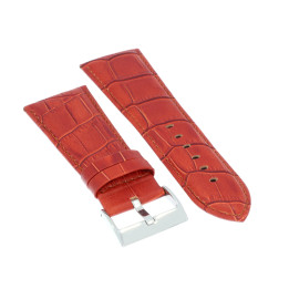 PASEK DO ZEGARKA 30 mm DILOY 368EA.30.8 BRĄZOWY