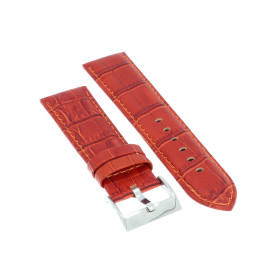 PASEK DO ZEGARKA 24 mm DILOY 368EA.24.8 (1) BRĄZOWY
