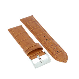 PASEK DO ZEGARKA 24 mm DILOY 368EA.24.9 BRĄZOWY