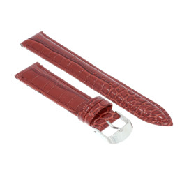 PASEK DO ZEGARKA 20 mm DILOY 412.20.8 BRĄZOWY