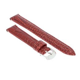 PASEK DO ZEGARKA 18 mm DILOY 412.18.8 BRĄZOWY