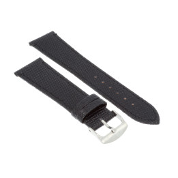 PASEK DO ZEGARKA 22 mm DILOY 407.01.22 CZARNY