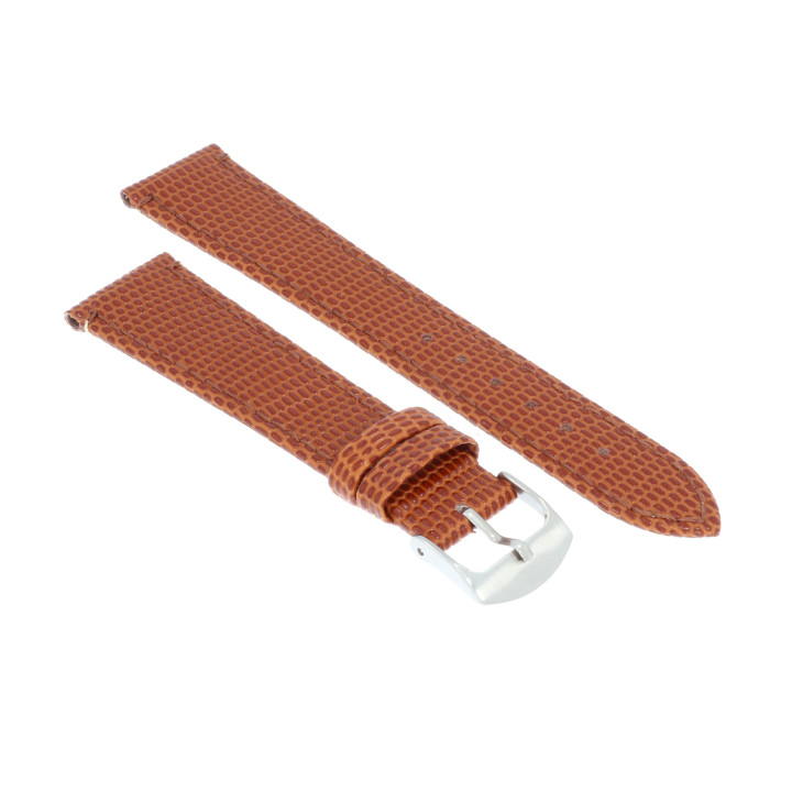 PASEK DO ZEGARKA 20 mm DILOY 407.20.3 BRĄZOWY