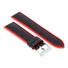 PASEK DO ZEGARKA 22 mm DILOY 420.22.1.6 CZARNY