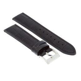 PASEK DO ZEGARKA 22 mm DILOY 420.22.1.1 CZARNY
