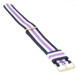 PASEK DO ZEGARKA 22 mm DILOY 387D.22.W3 PARCIANY