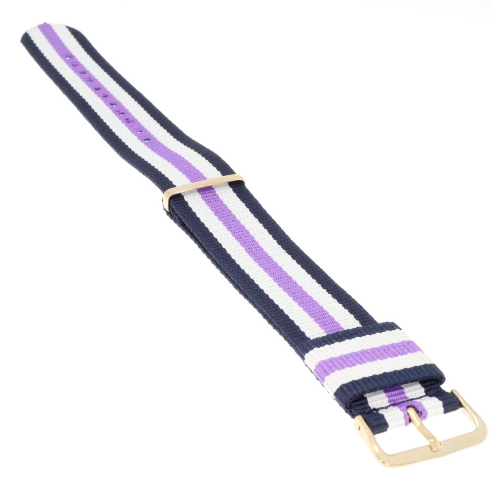 PASEK DO ZEGARKA 22 mm DILOY 387D.22.W3 PARCIANY