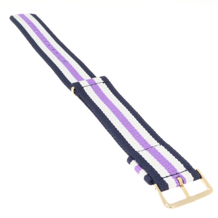 PASEK DO ZEGARKA 22 mm DILOY 387D.22.W3 PARCIANY