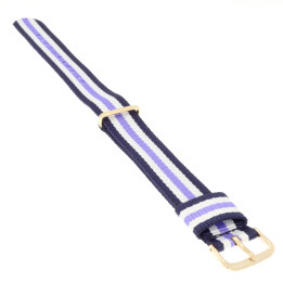 PASEK DO ZEGARKA 18 mm DILOY 387D.18.W3 PARCIANY