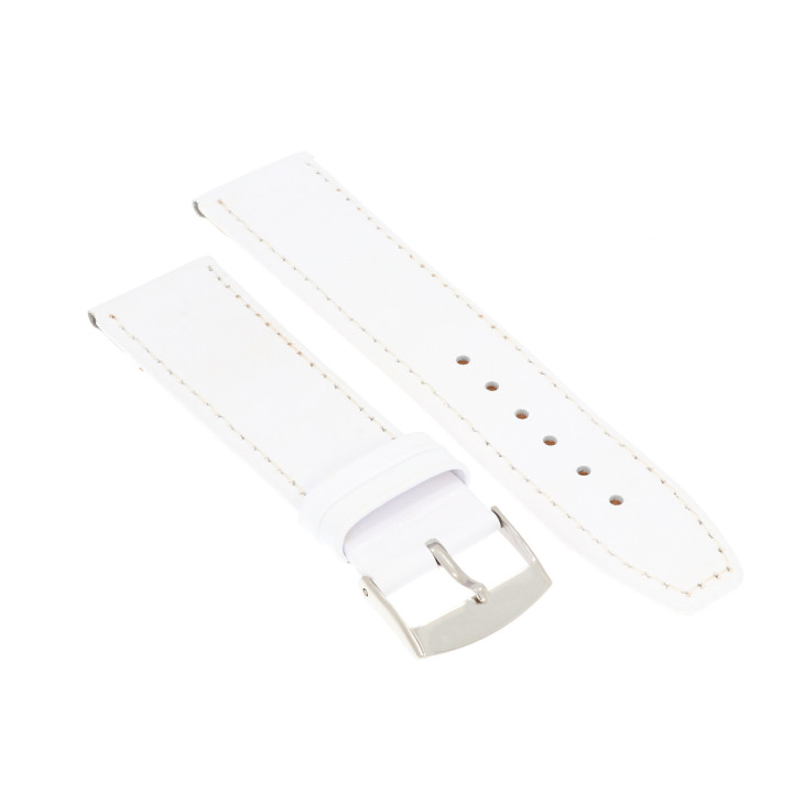 PASEK DO ZEGARKA 22 mm DILOY 366.22.22 BIAŁY