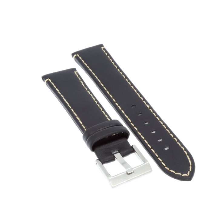 PASEK DO ZEGARKA 20 mm DILOY 373.20.1 CZARNY
