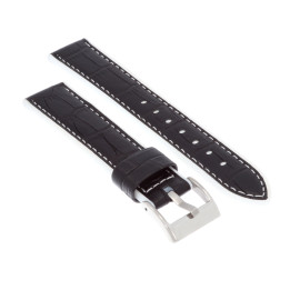 PASEK DO ZEGARKA 20 mm DILOY 420.20.1.22 CZARNY