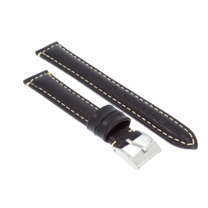 PASEK DO ZEGARKA 16 mm DILOY 363.16.1 CZARNY