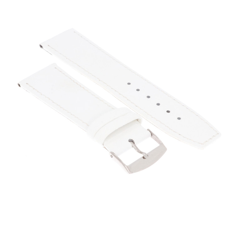 PASEK DO ZEGARKA 24 mm DILOY 366.24.22 BIAŁY