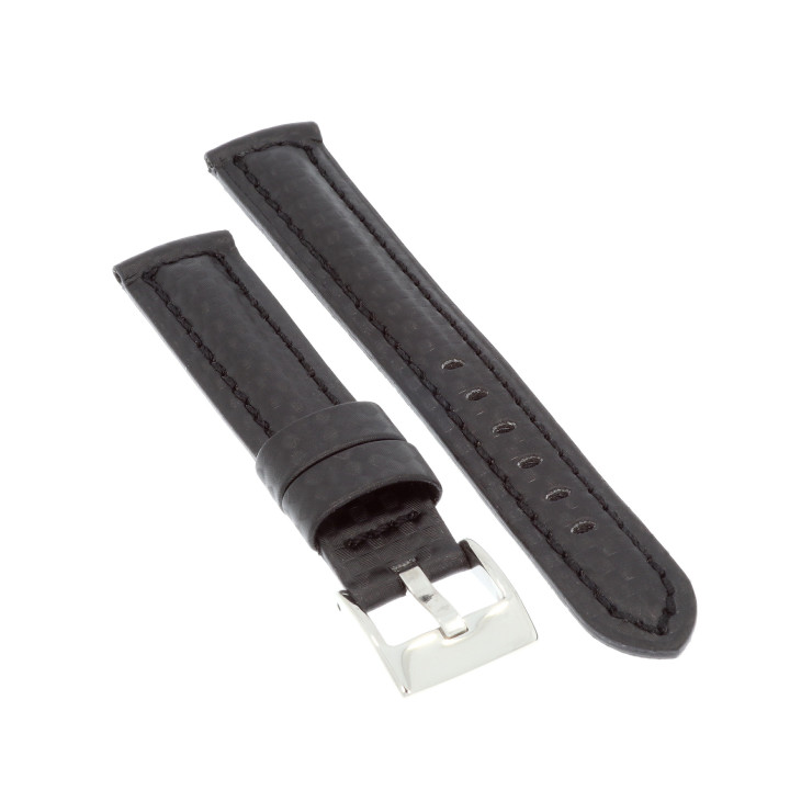 PASEK DO ZEGARKA 18 mm DILOY 374.18.1.1 CZARNY