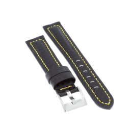 PASEK DO ZEGARKA 18 mm DILOY 374.18.1.10 CZARNY