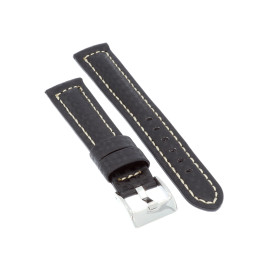 PASEK DO ZEGARKA 18 mm DILOY 374.18.1.22 CZARNY
