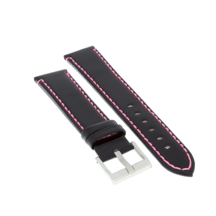 PASEK DO ZEGARKA 20 mm DILOY 375.20.1.13 CZARNY