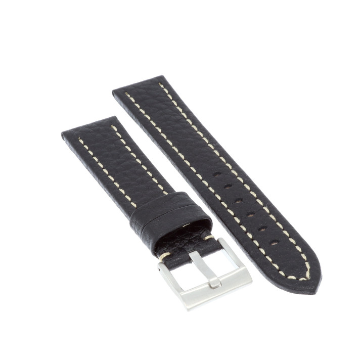 PASEK DO ZEGARKA 20 mm DILOY 376.20.1 CZARNY
