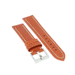 PASEK DO ZEGARKA 20 mm DILOY 376.20.3 BRĄZOWY (1)