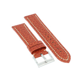 PASEK DO ZEGARKA 22 mm DILOY 376.22.8 BRĄZOWY