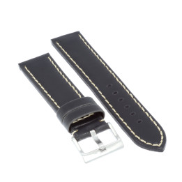 PASEK DO ZEGARKA 22 mm DILOY 377.22.1 CZARNY