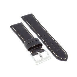 PASEK DO ZEGARKA 20 mm DILOY 377.20.1 CZARNY