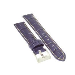PASEK DO ZEGARKA 18 mm DILOY 378.18.5 GRANATOWY