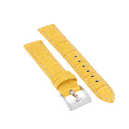 PASEK DO ZEGARKA 18 mm DILOY 378.18.10 ŻÓŁTY