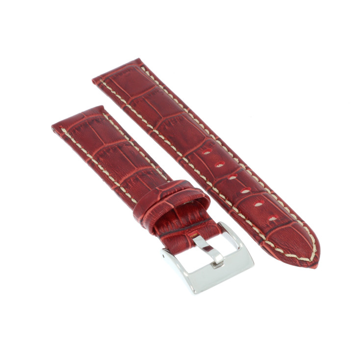 PASEK DO ZEGARKA 20 mm DILOY 378.20.4 BORDOWY