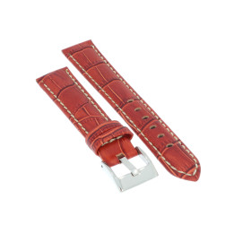 PASEK DO ZEGARKA 18 mm DILOY 378.18.8 BRĄZOWY