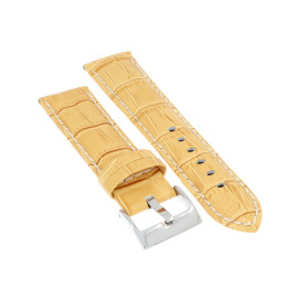 PASEK DO ZEGARKA 22 mm DILOY 378.22.17 BEŻOWY